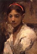 John Singer Sargent Head of a Capri Girl Germany oil painting artist